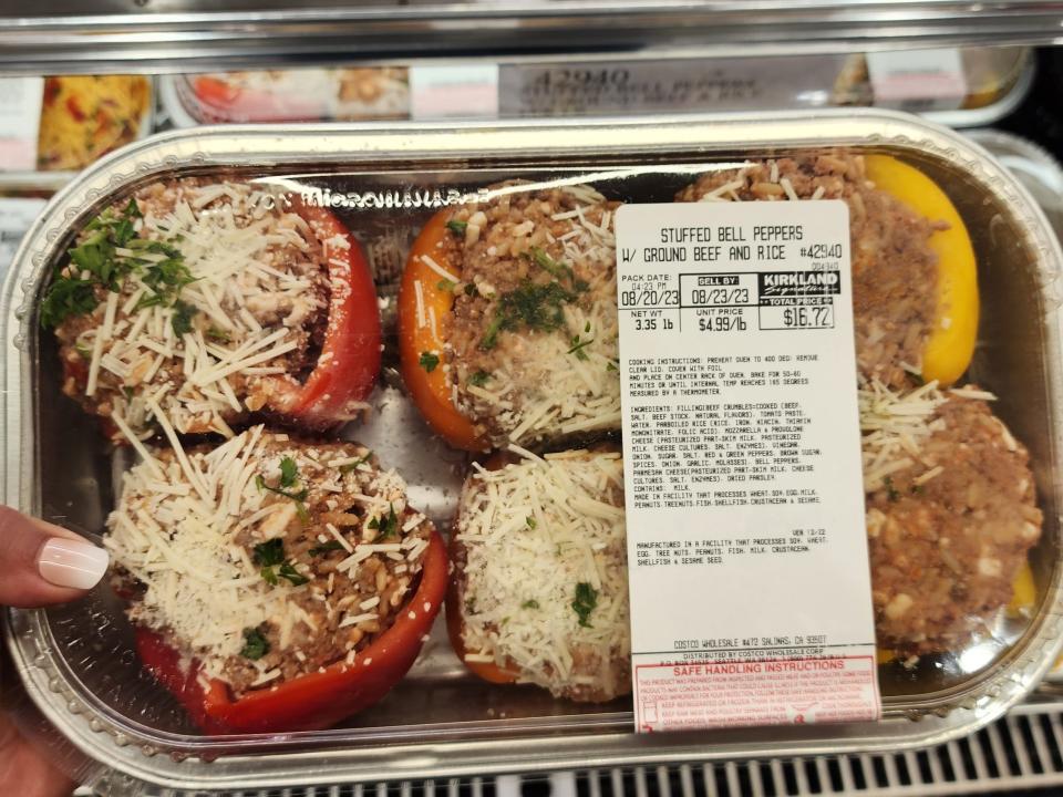 Stuffed peppers at Costco