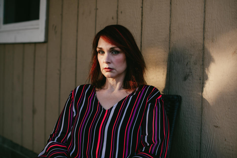 Wilder outside her home in Topeka. (Photo: Chase Castor for HuffPost)