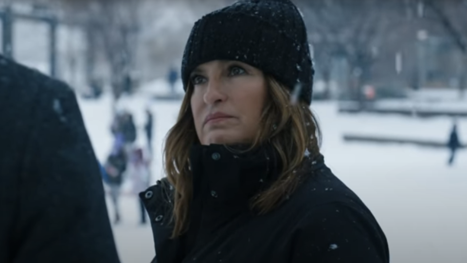 Mariska Hargitay as Olivia Benson in Law & Order: Organized Crime pilot