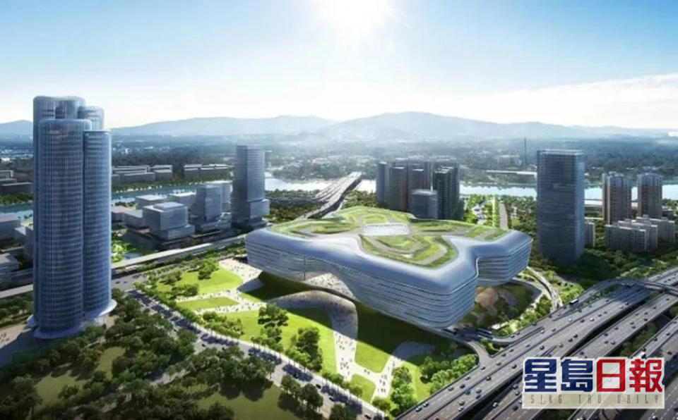 新口岸大樓會由深圳的承辦商全面負責建造工程，內設港方口岸區。網上圖片