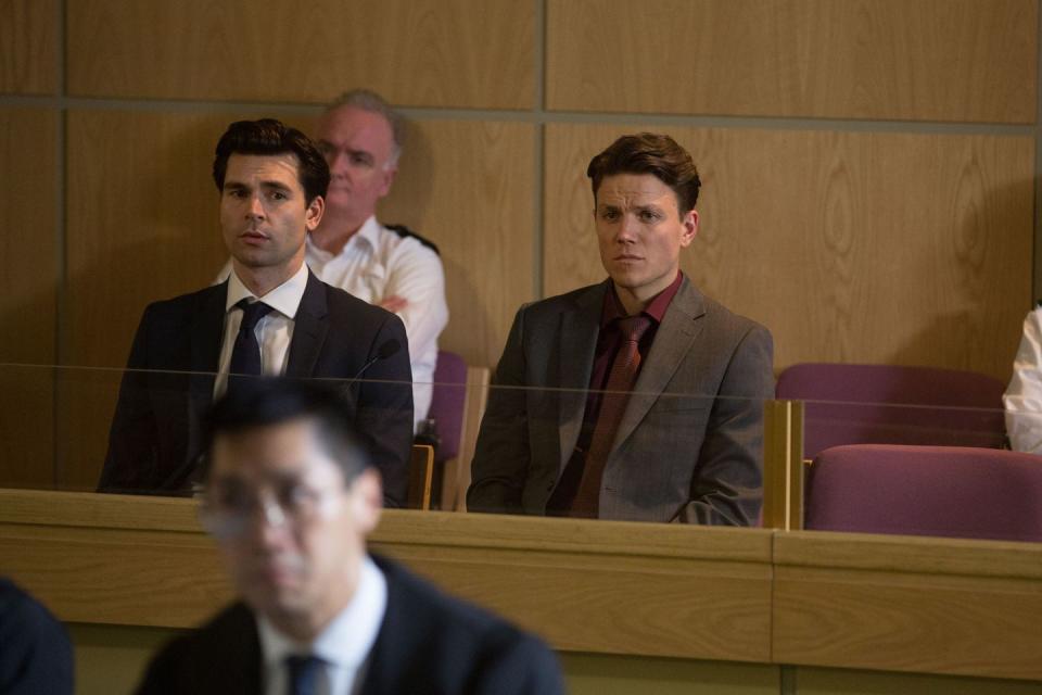 Tuesday, April 2: Ross and Matt's trial continues