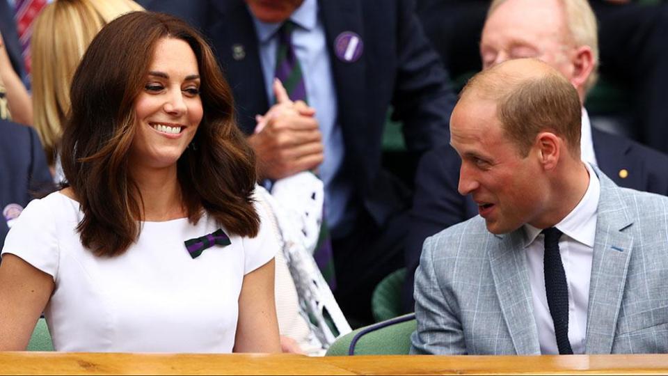 Kate and Wills are couple goals at Wimbledon