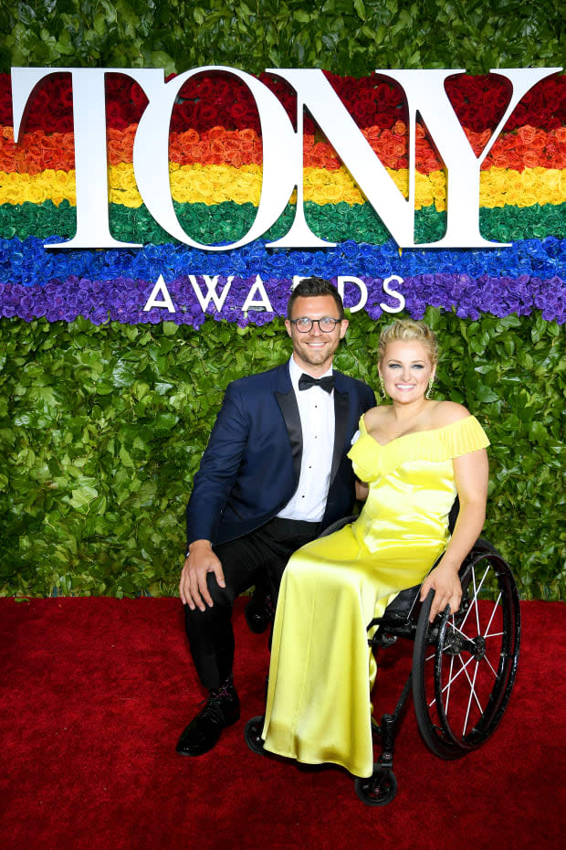 Ali Stroker in custom Rachel Antonoff at the 2019 Tony Awards.