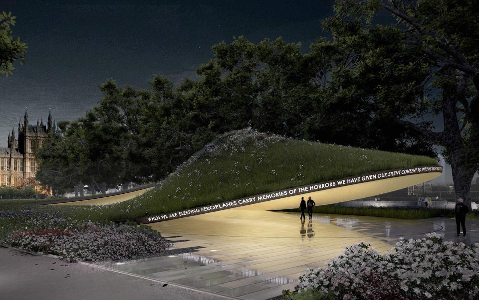 The Holocaust memorial will be accompanied by a museum built nearby