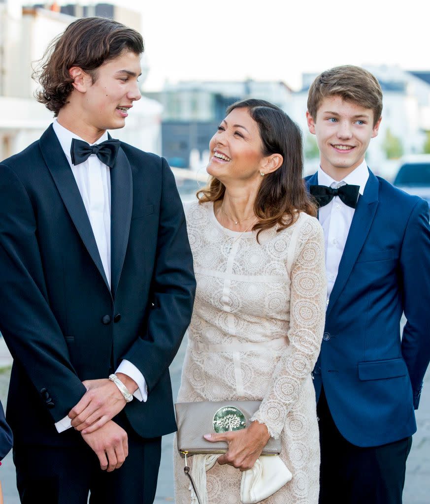 prince nikolai of denmark celebrates his 18th birthday at the royal ship dannebrog