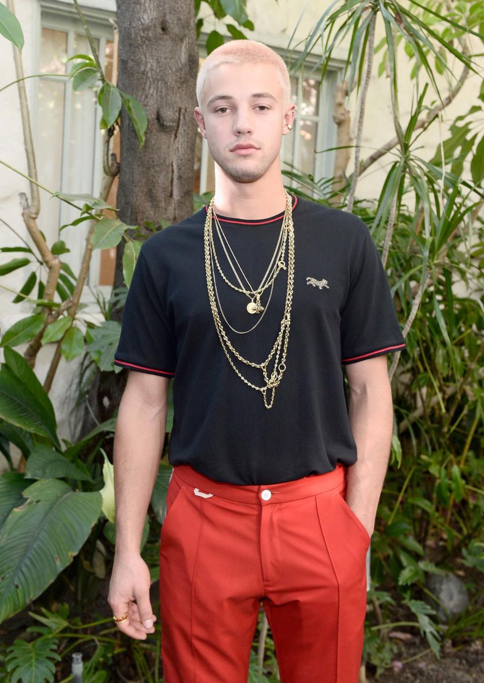 Cameron Dallas in Ovadia & Sons and Hoorsenbuhs jewelry