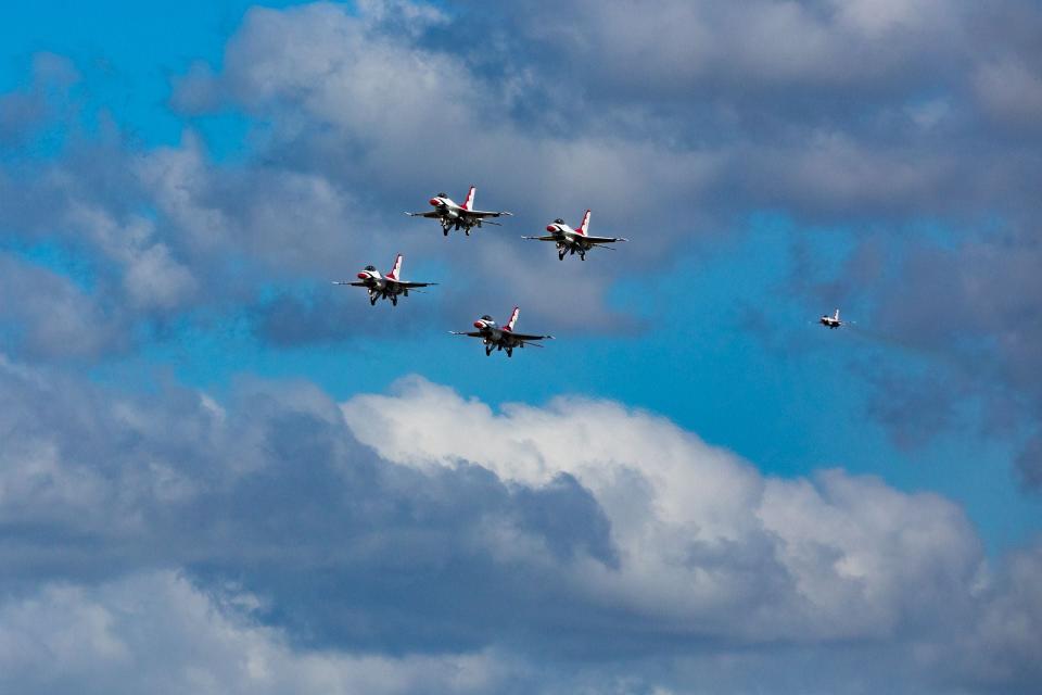 The 2023 Orlando Air Show at Orlando Sanford International Airport.