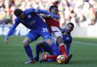 <p>Middlesbrough v Leicester City </p>