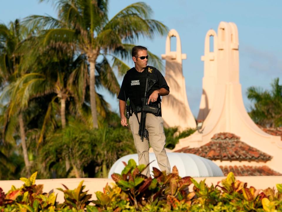 secret service mar-a-lago florida donald trump