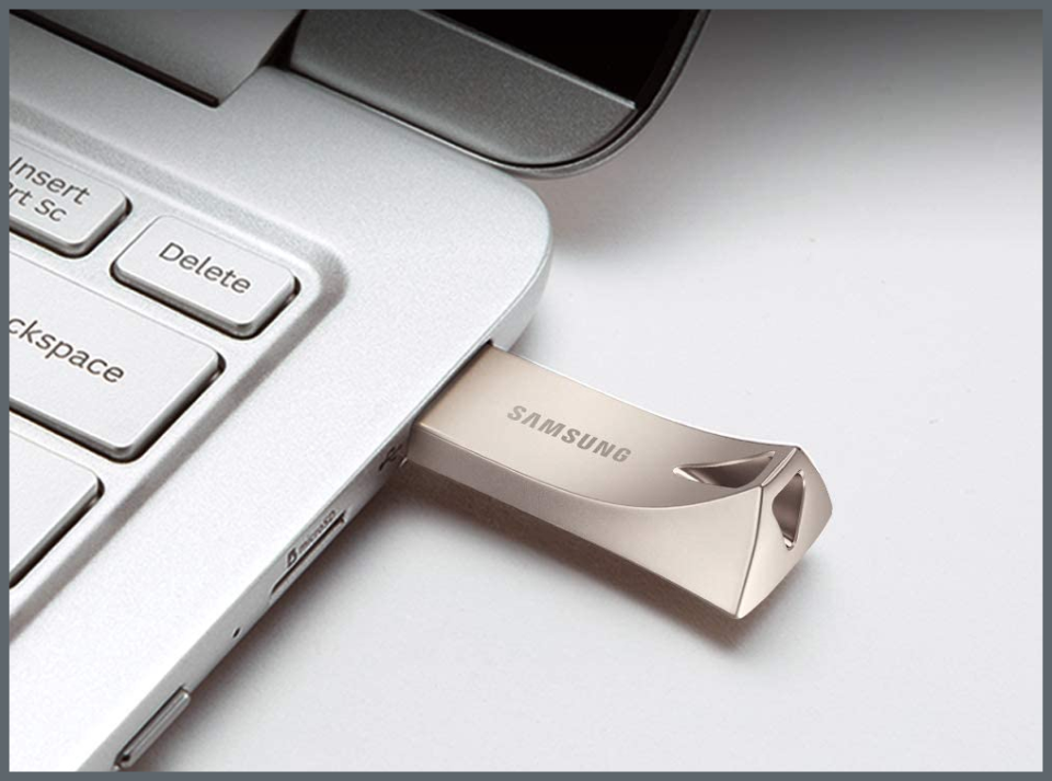 Get this Samsung Bar Plus flash drive (256GB) for just $35, or $40 off. (Photo: Samsung)