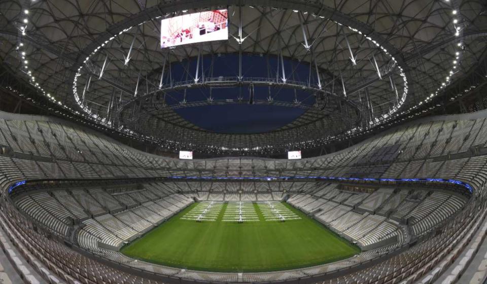 Estadio Lusail en Qatar 2022. Foto: FIFA.