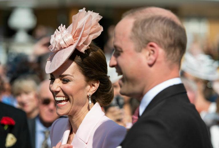 Duke and Duchess of Cambridge join Queen at Buckingham Palace garden party