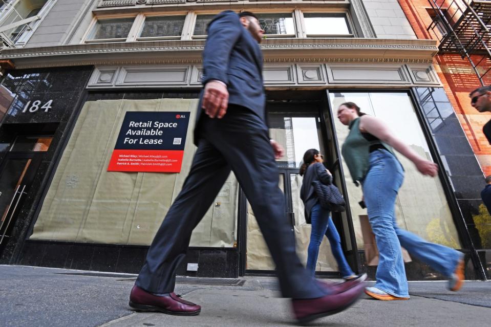 A post-pandemic retail real estate collapse in the Big Apple and spiking theft are blamed in part for the struggles in the Flatiron District. Matthew McDermott