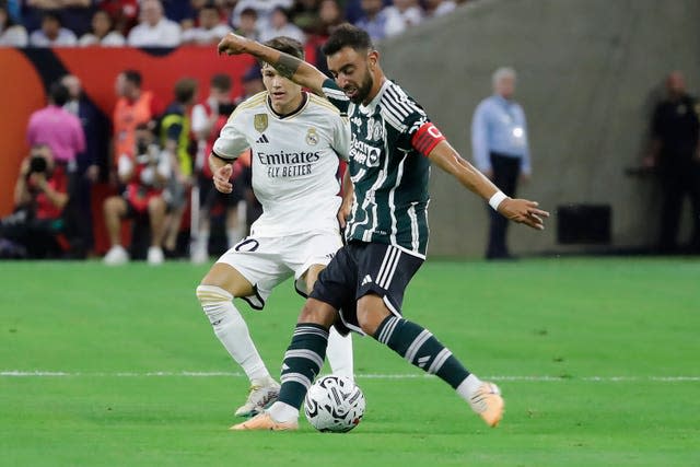 Jude Bellingham scores 1st Real Madrid goal in win vs Man United - Futbol  on FanNation