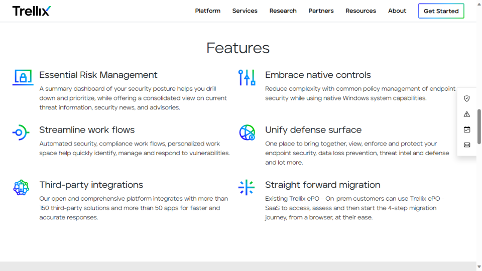 Trellix ePolicy Orchestrator: Features