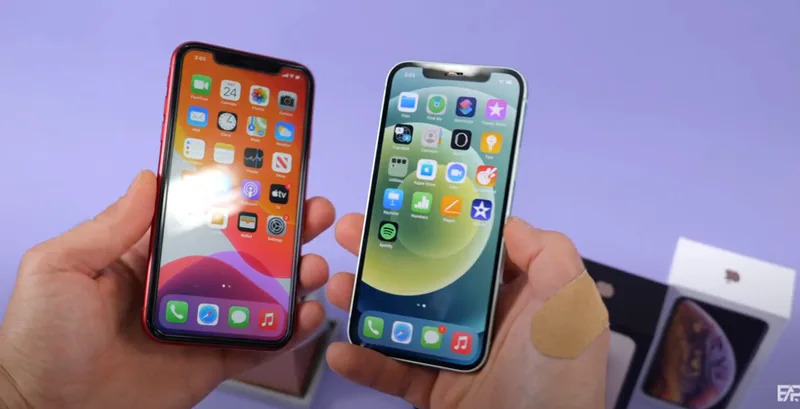 iPhone 12、iPhone 11 防水測試