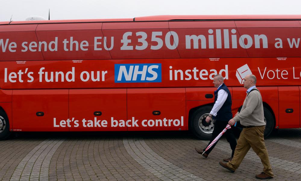 ‘Forget £350m a week for the NHS, it will mean the transition has been bought for £2bn a month.’