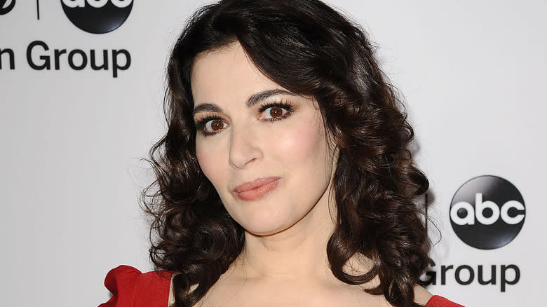 nigella lawson head cocked 