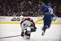 NHL: Colorado Avalanche at Vancouver Canucks
