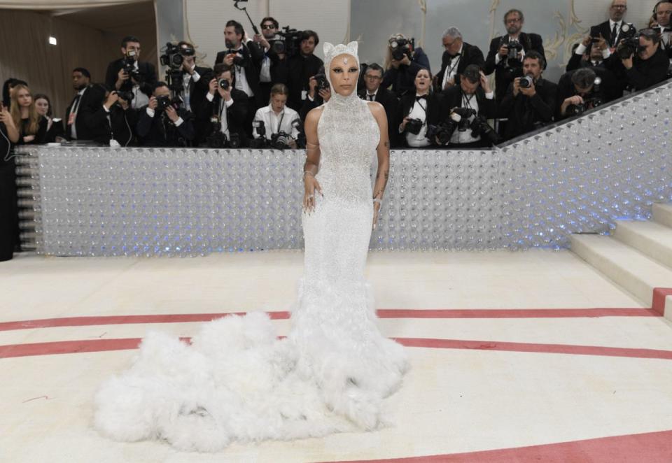 Doja Cat attends The Metropolitan Museum of Art's Costume Institute benefit gala on Monday, May 1, 2023, in New York.