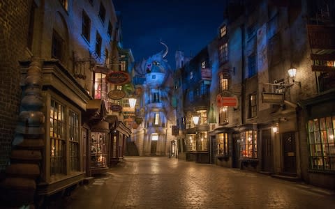 Diagon Alley - Credit: getty