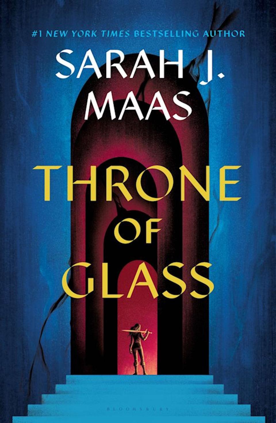 "Throne of Glass" by Sarah J. Mass.