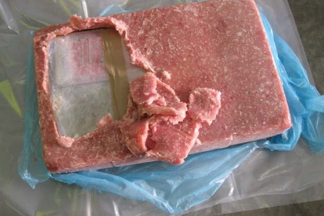 Packages of cocaine were wrapped in frozen meat: PA