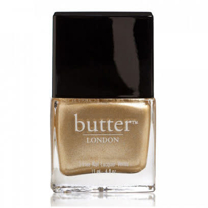 Gold Nail Varnish by Butter: Gold Rush Beauty Trend