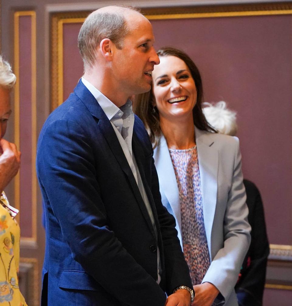 Prince William, Duke of Cambridge and Catherine, Duchess of Cambridge visit Fitzwilliam Museum Cambridge