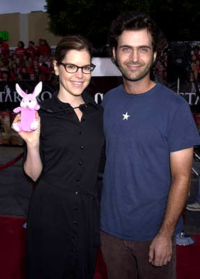 Lisa Loeb and Dweezil Zappa at the Westwood premiere of Warner Brothers' Rock Star