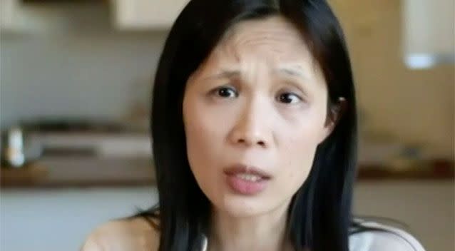 Dr Pansy Lai in the No campaign ad for same sex marriage. Source: 7 News