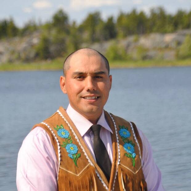 Kelvin Kotchilea is the NDP's candidate in the Northwest Territories. He says the NDP will fully fund an Indigenous-led housing strategy if elected on Sept. 20. (Submitted by Kelvin Kotchilea - image credit)