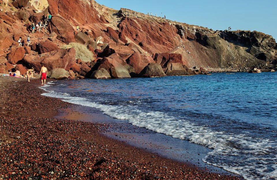 7) Red Beach, Crete, Greece