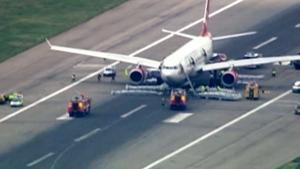 Flights Halted at London Airport After Emergency Landing