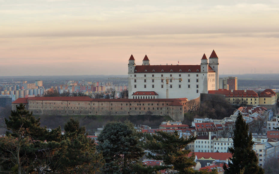 Vienna to Bratislava, Slovakia