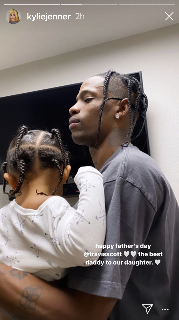 Kylie Jenner wishes Travis Scott Happy Father’s Day