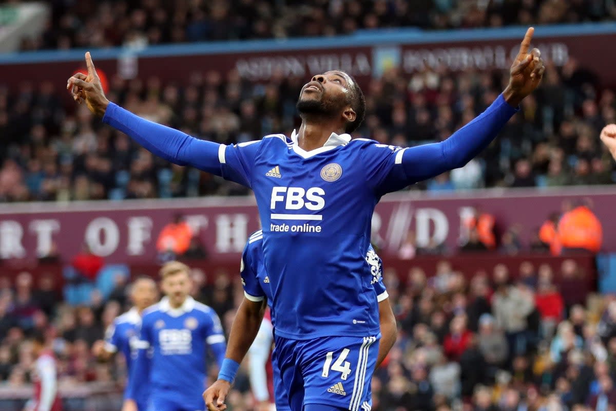 Kelechi Iheanacho was on target as Leicester saw off Aston Villa (Isaac Parkin/PA) (PA Wire)