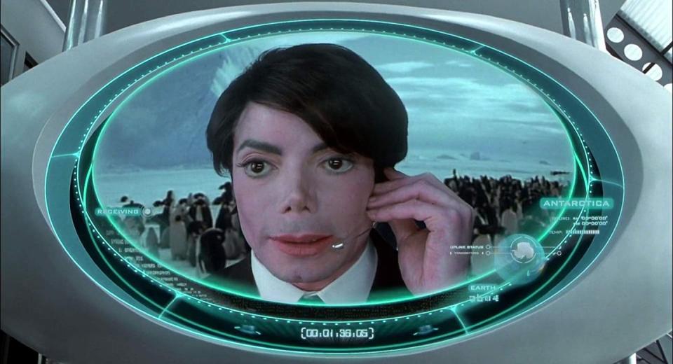 Michael Jackson in 'Men in Black 2' (2002)