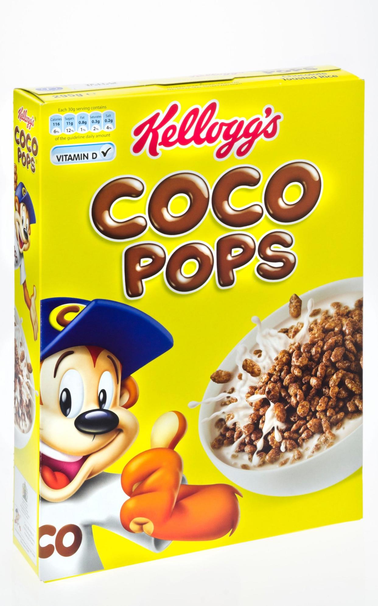 Coco the Monkey, the mascot of Coco Pops