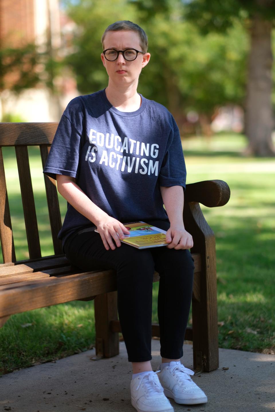 Summer Boismier is pictured Friday, Aug. 26, 2022, on the University of Oklahoma campus.