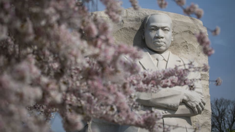 You'll find the Martin Luther King Jr. Memorial on the National Mall between the Lincoln and Jefferson memorials. - Al Drago/Getty Images