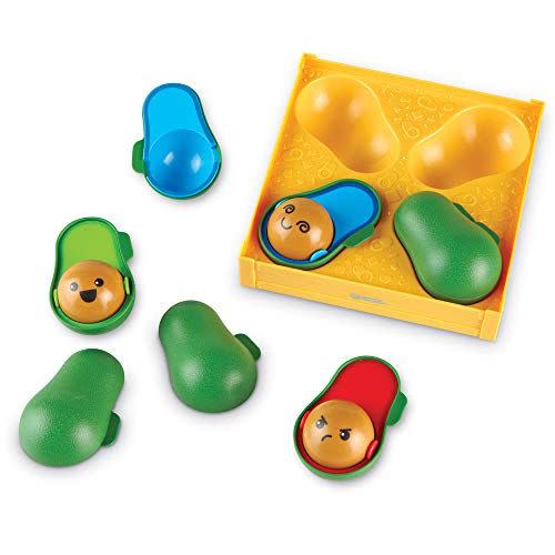 <p><strong>Learning Resources</strong></p><p>amazon.com</p><p><strong>$12.49</strong></p><p>You can get these for the kids of your avocado-toast-loving friends, and feel good knowing that <strong>they work on teaching kids colors, emotions and fine-motor coordination</strong>. Kids can strengthen their hands as they pop apart the avocados, match the colors of the pits to the matching avocado halves, and talk about the emotions in each facial expression. <em>Ages 18 months+</em></p>