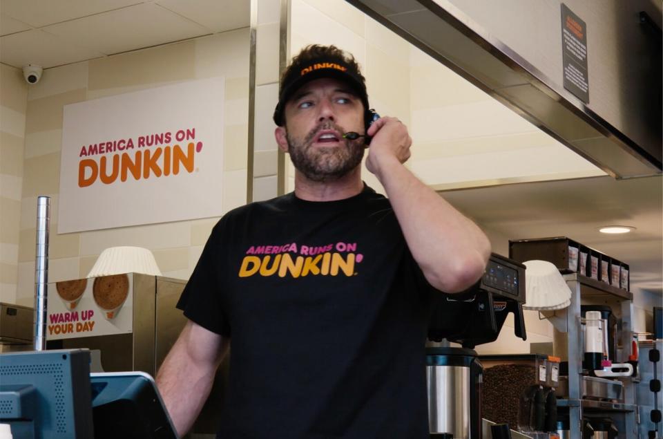 Ben Affleck Dunkin' Super Bowl Commercial