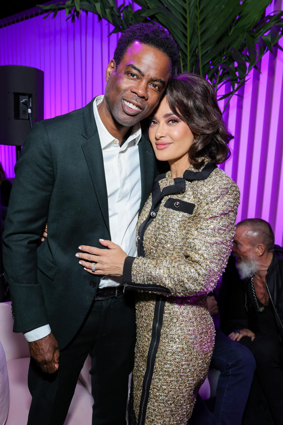 Chris Rock and Salma Hayek