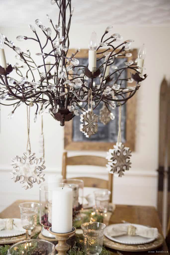 Snowflake Chandelier