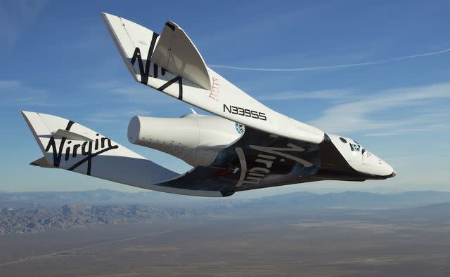 Virgin Galactic Virgin Galactic's SpaceShipTwo in Flight