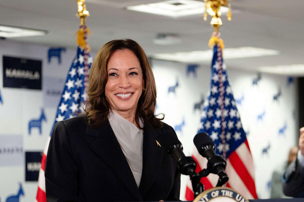 Kamala Harris ERIN SCHAFF/POOL/AFP via Getty Images