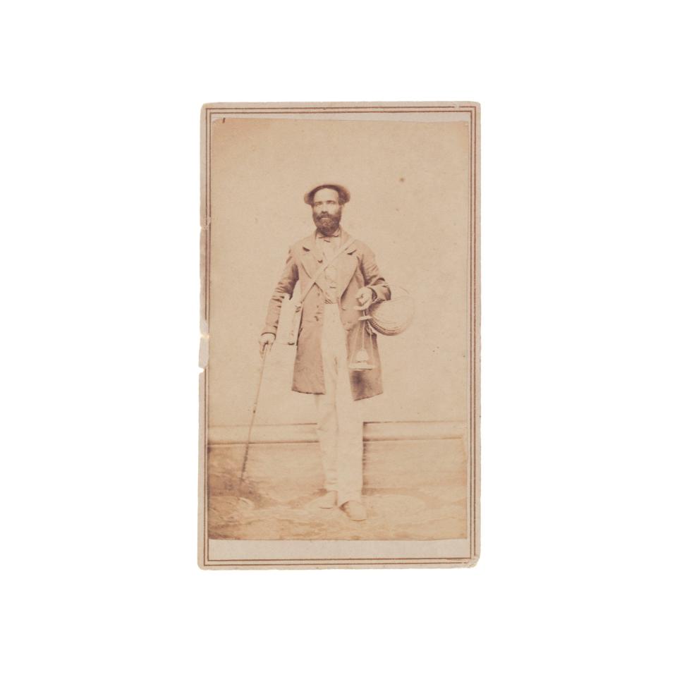 Included in the lots in the “Civil War & African American History: Wm. T. Sherman Collection" is this portrait of enslaved Mammoth Cave tour guide Mat Bransford. It is one of hundreds of items in Fleischer's spring auction, which takes place Tuesday and Wednesday.