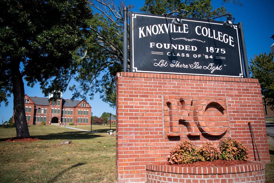 Knoxville College in the Mechanicsville neighborhood, seen here on Oct. 10, will be 150 years old in 2025.