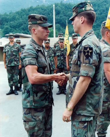 <p> Craig Morgan /Instagram</p> Craig Morgan during his original stint in the Army